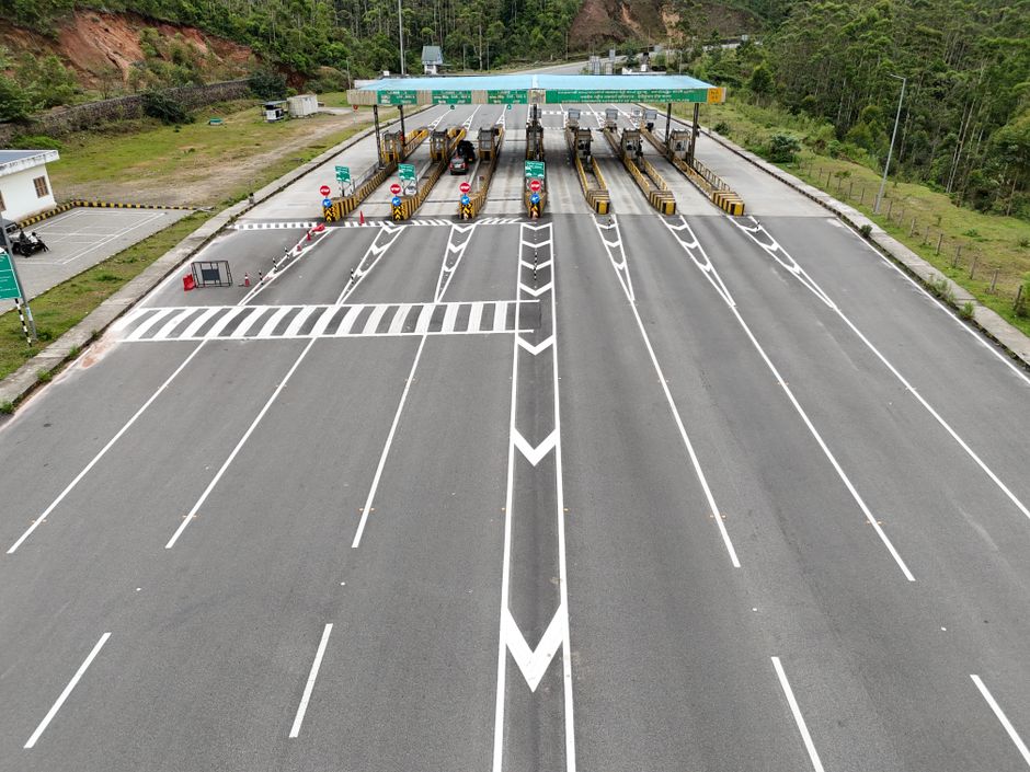 高速道路の料金所