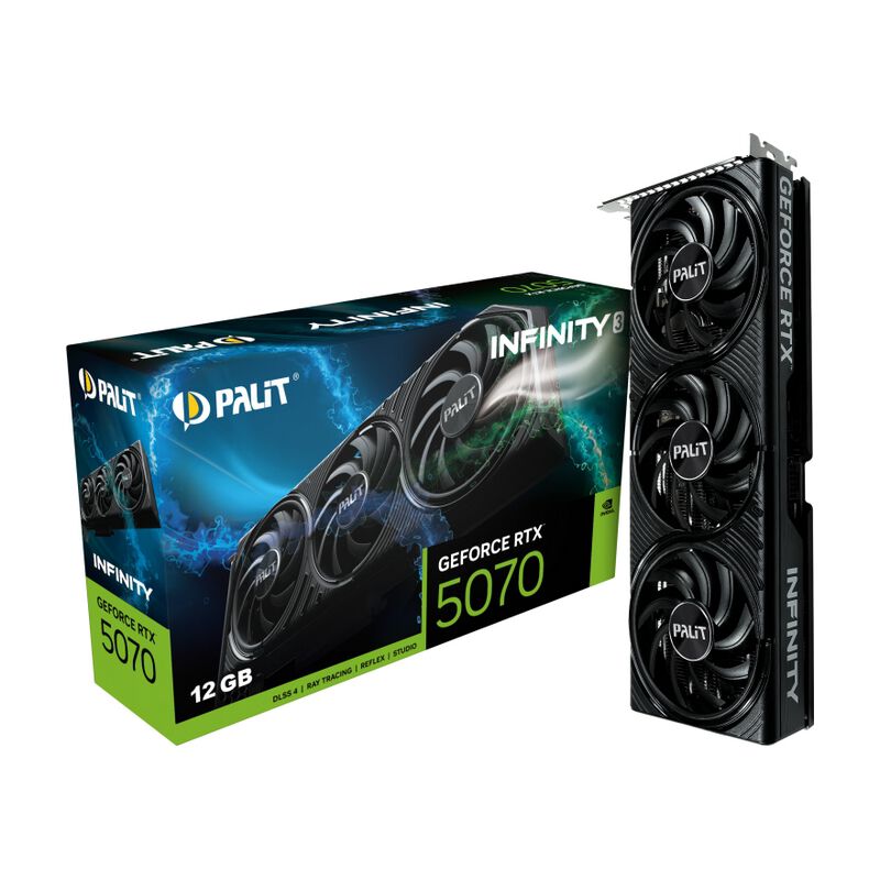 Palit(パリット) GeForce RTX 5070 Infinity 3 12GB / NE75070019K9-GB2050S
