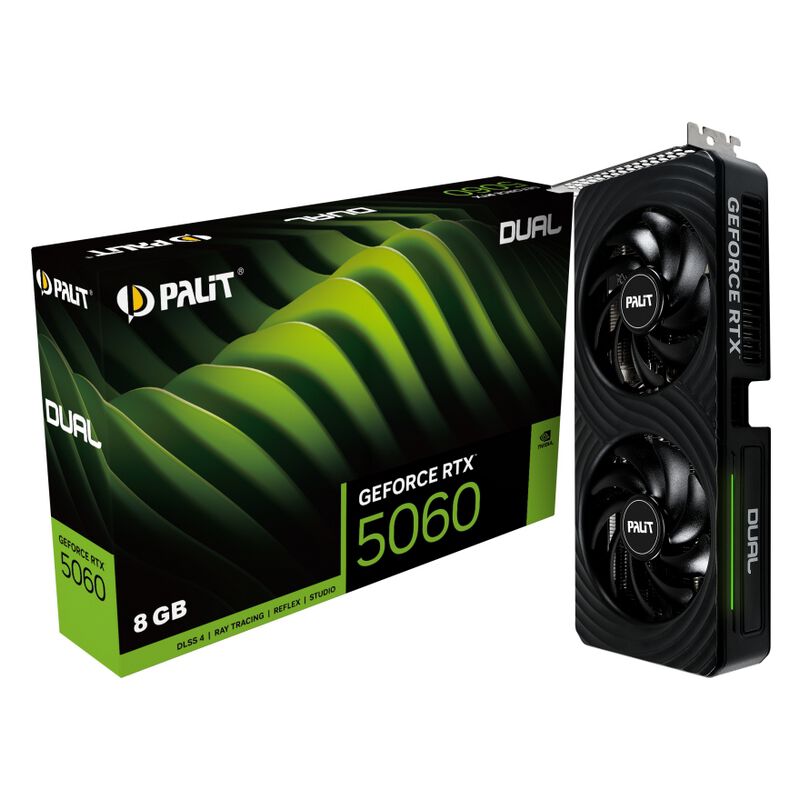 Palit(パリット) RTX 5060 Dual 8GB / NE75060019P1-GB2063D / グラフィックボード