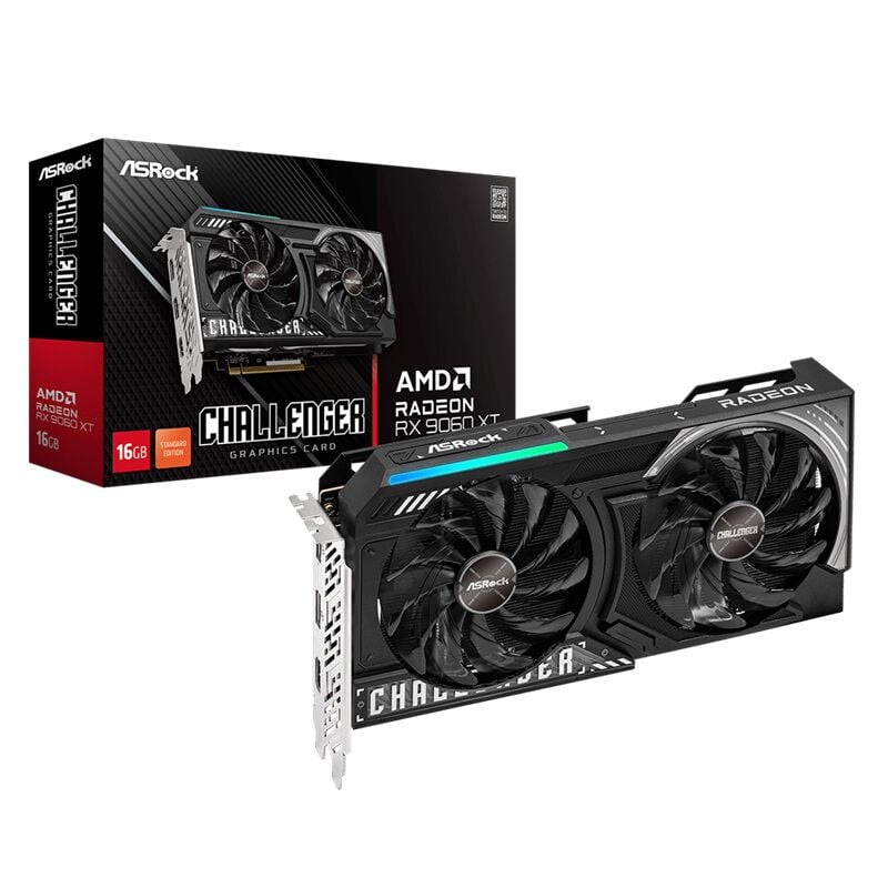 ASRock | アスロック AMD Radeon RX 9060 XT Challenger 16GB (RX9060XT CL 16G) ドスパラ限定モデル