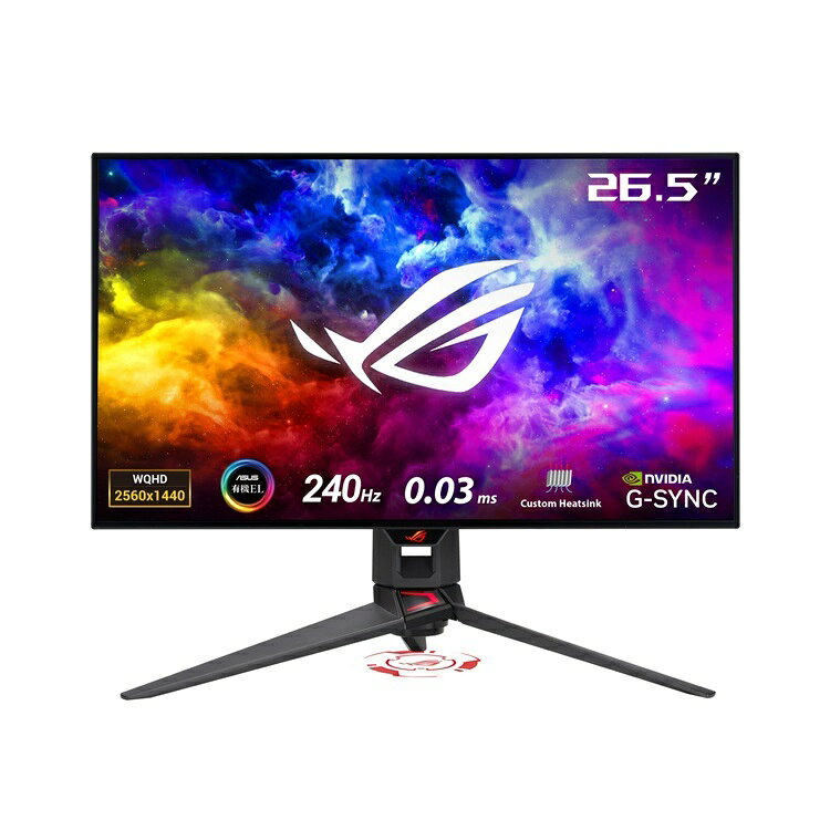 [PGシリーズ]PG27AQDM(26.5型、解像度2560x1440、有機ELゲーミングモニター)