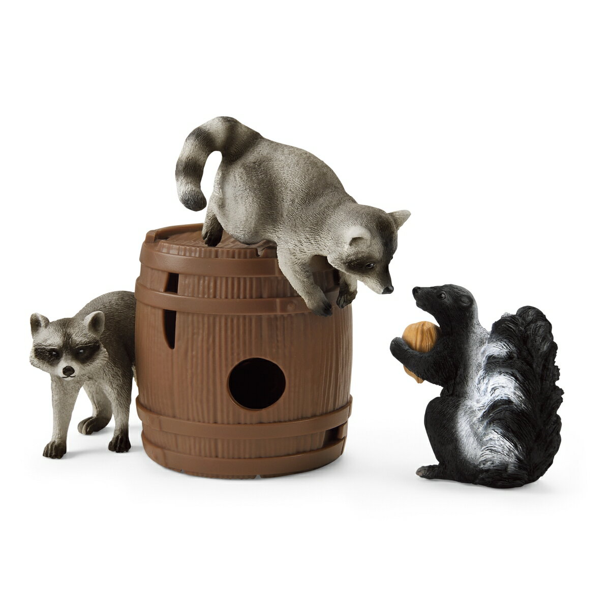 シュライヒ(schleich) アライグマとスカンク Wild Life/ワイルドライフ 42596
