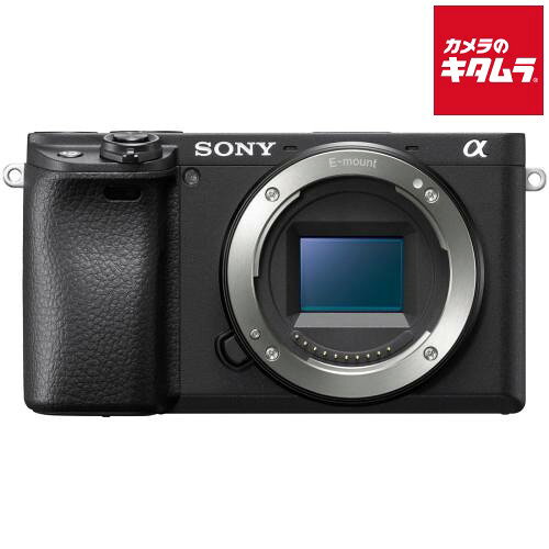ソニー α6400 ボディ ブラック [ILCE-6400 B] SONY ミラーレス一眼カメラ APS-C 《納期約1－2週間》
