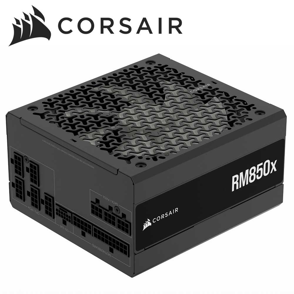 CORSAIR｜コルセア 電源ユニット RM850x -2024- Cybenetics Gold ATX3.1 850W（ブラック） CP-9020270-JP