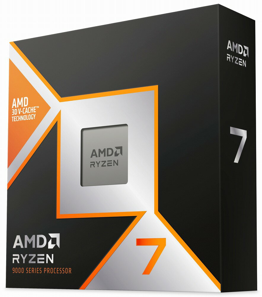 AMD｜エーエムディー AMD Ryzen 7 9800X3D BOX【国内正規品】 100-100001084WOF