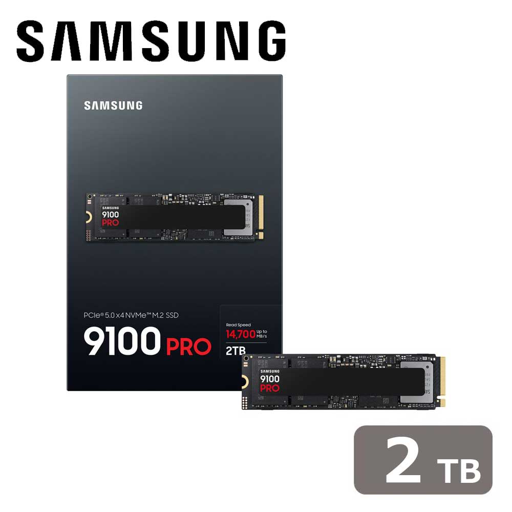 Samsung｜サムスン SSD 9100 PRO 2TB （M.2/PCIe 5.0 NVMe）国内正規保証品 MZ-VAP2T0B-IT
