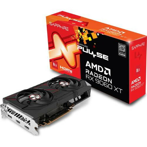 PULSE Radeon RX 9060 XT GAMING OC 8GB　PULSERX9060XT8GB/11350-04-20G
